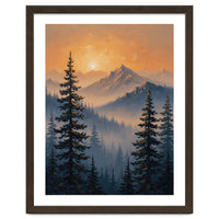 Ethereal Alpine Glow
