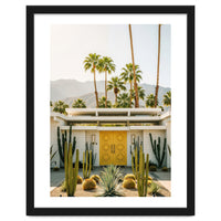 Palm Springs Mid-Century Modern Art, Desert Vibe Architecture, Retro Aesthetic Travel