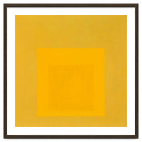 JOSEF ALBERS - HOMAGE TO THE SQUARE YELLOW