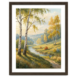 Golden Autumn Birch: A Riverside Walk thumbnail