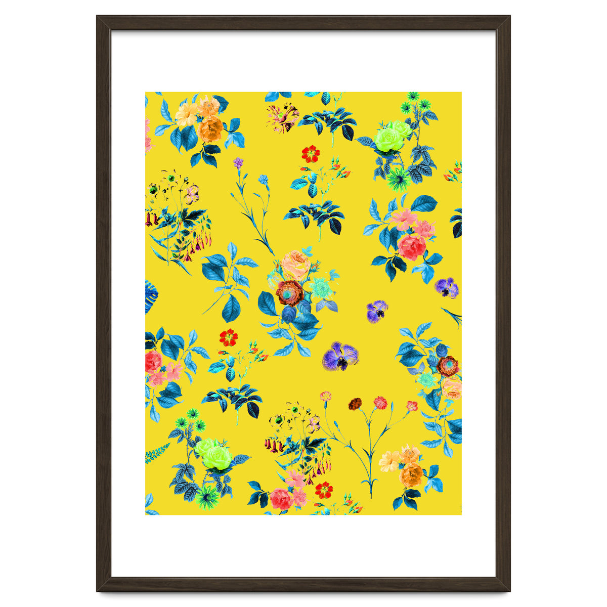 Floral Shower || #society6 #decor #buyart