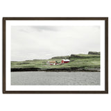 Red house on the shore - Iceland thumbnail