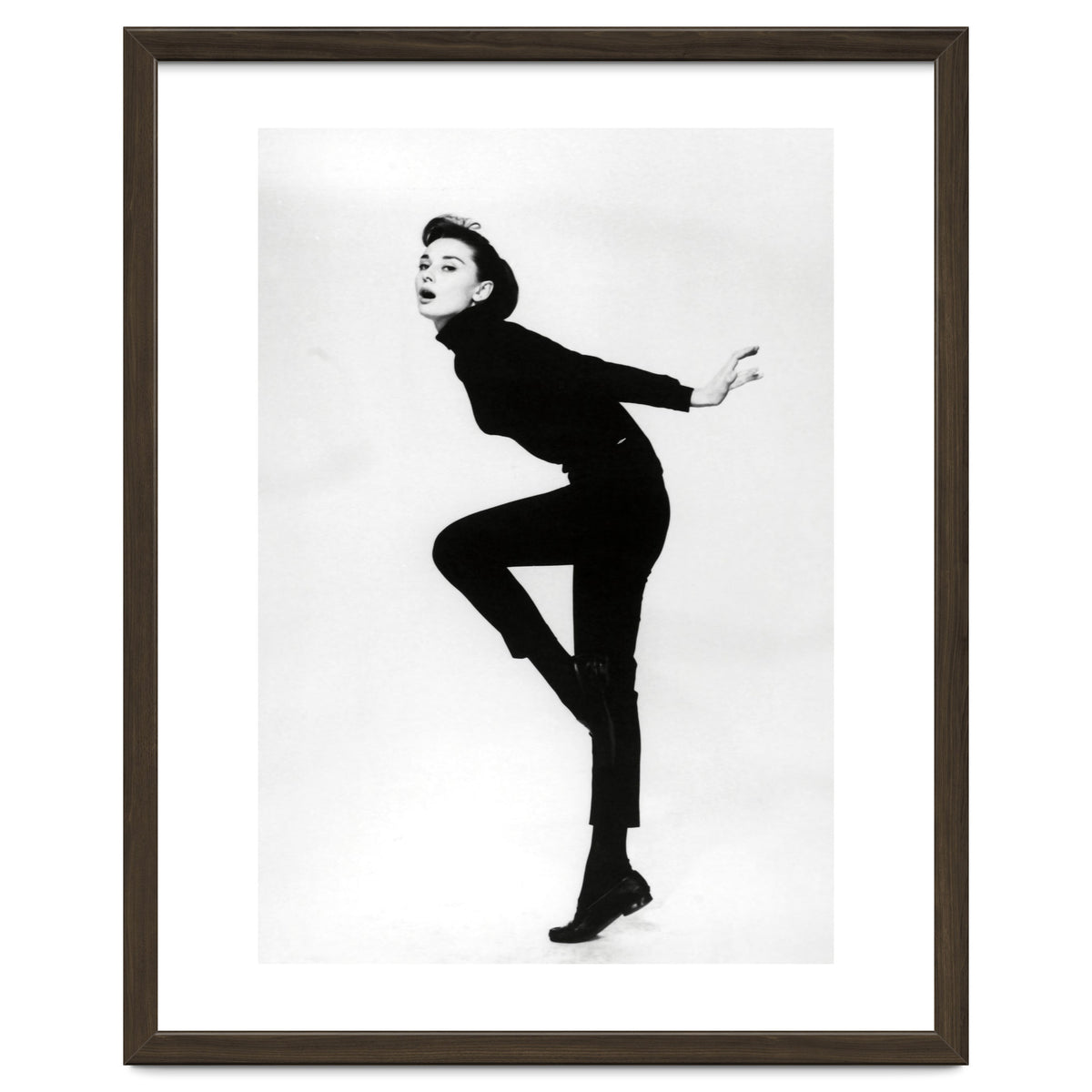 AUDREY HEPBURN in FUNNY FACE (1957), directed by STANLEY DONEN.