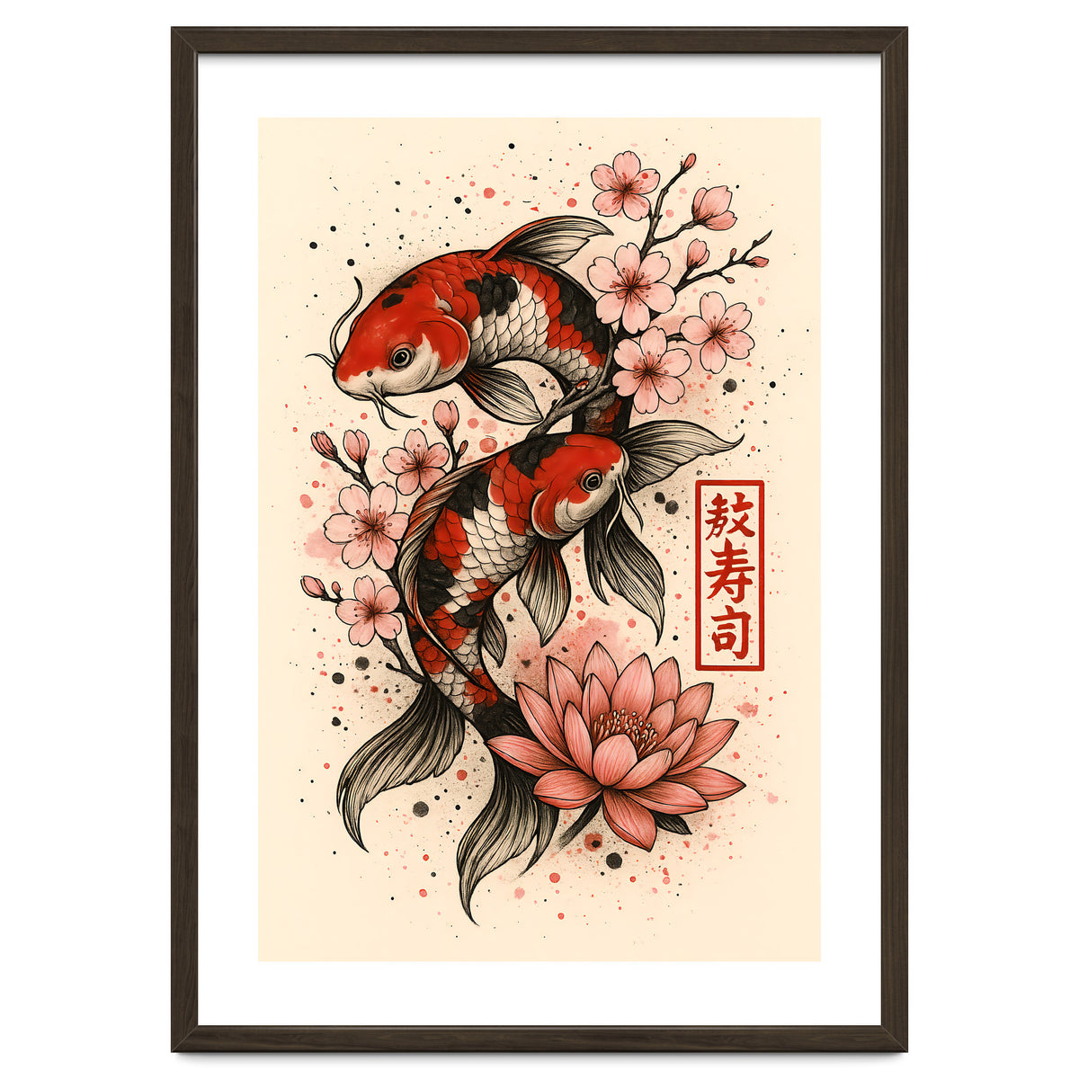 Koi fish Japanese