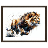 Dynamic Lion In Motion thumbnail