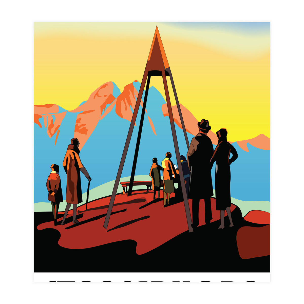 Stanserhorn, Viewpoint, Switzerland (Print Only)