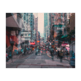Street Photography - Double Exposure Sai Ying Pung (Print Only) thumbnail