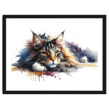 Maine Coon Resting Portrait thumbnail