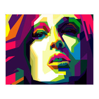 Julianne Moore Film Actress Pop Art WPAP (Print Only)