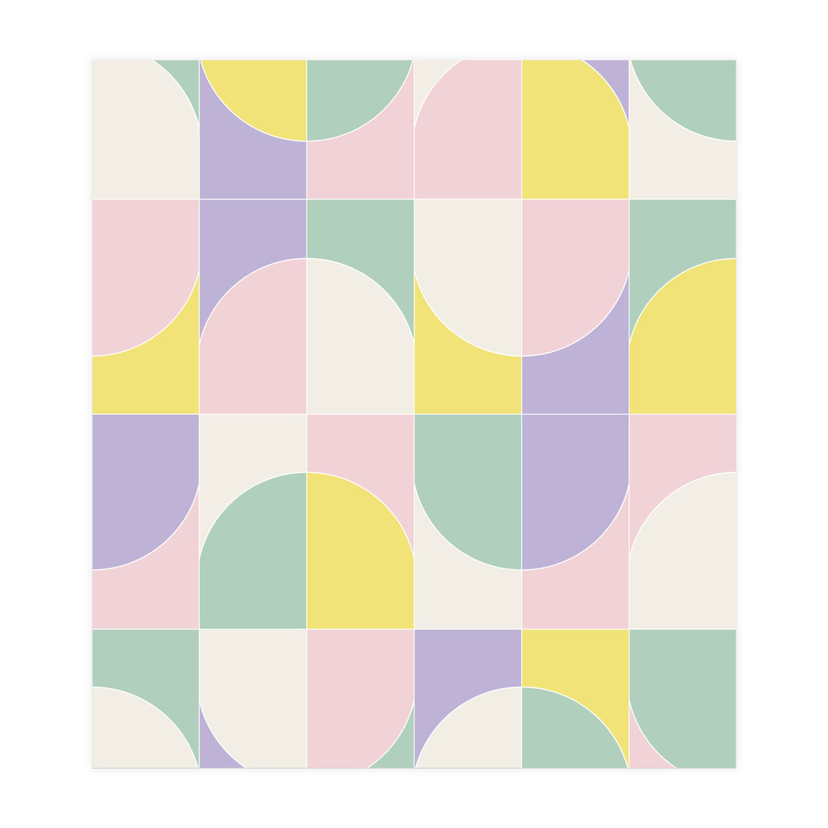 Bold Geo Tiles 05 (Print Only)