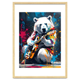 Polar Bear Playing Guitar, Graffiti thumbnail