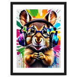 Chipmunk In Headphones, Graffiti thumbnail