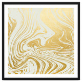 Gold Rush Minimal Illustration, Abstract Shine Luxe Glow Metallic Shimmer Golden Graphic Design thumbnail