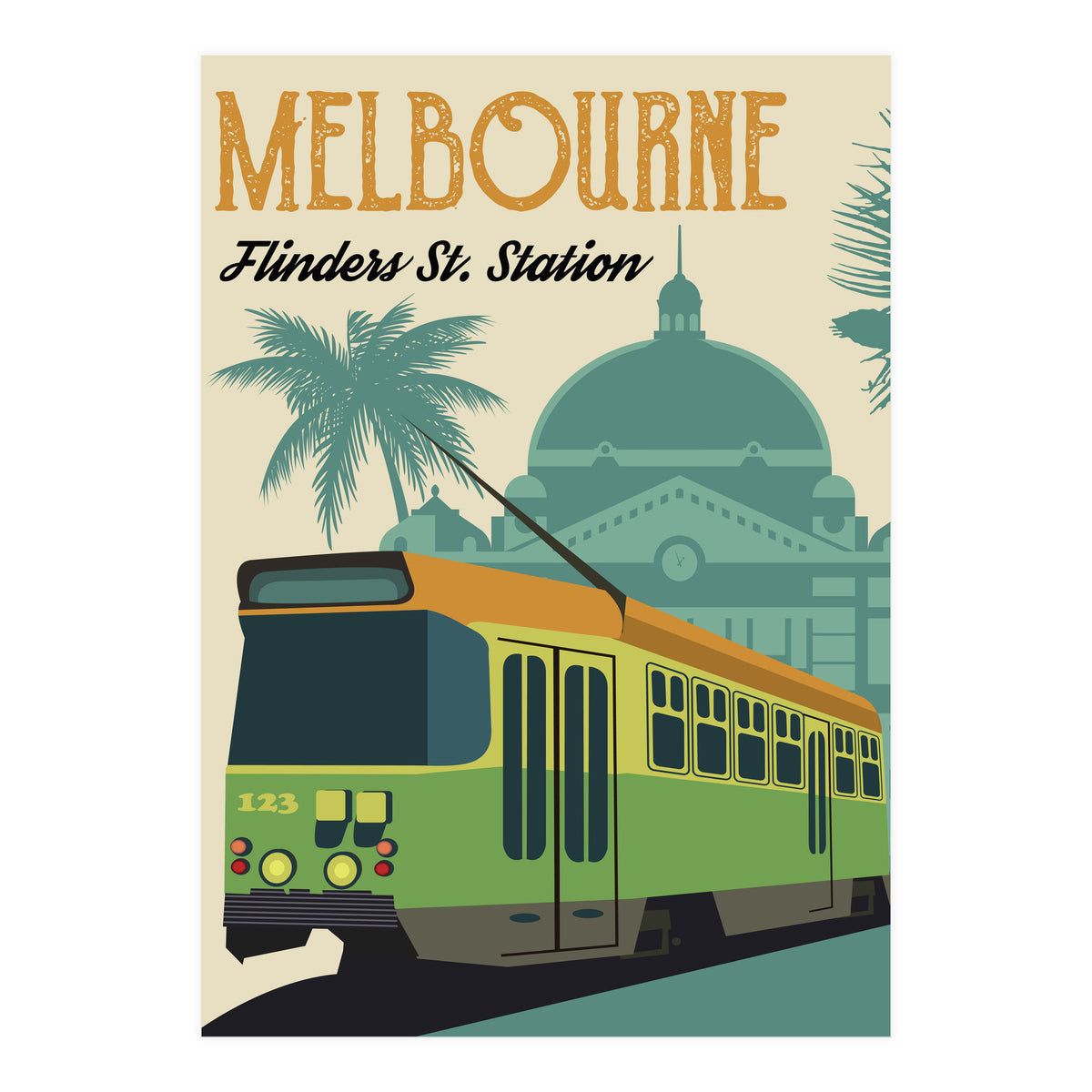 Melbourne Flinders Station (Print Only)
