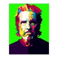 Jeff Bridges Hollywood Actor Pop Art WPAP (Print Only)