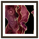 Burgundy & Gold Glitter Agate Texture 01 thumbnail