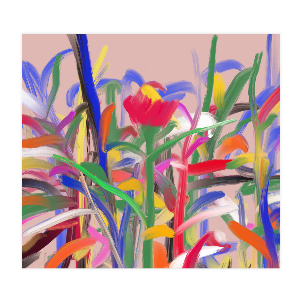 Blooming Garden  (Print Only)