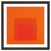 JOSEF ALBERS - HOMAGE TO THE SQUARE RED