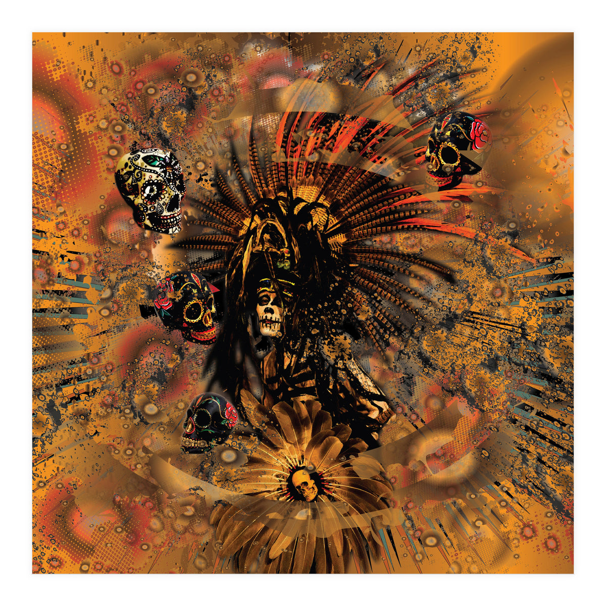 Day Of The Dead (Print Only)