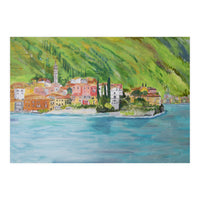 View Across The Lake To Varenna  (Print Only)