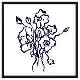 flowers line art thumbnail