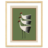 Striped Bird Trio I thumbnail