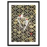 2 Koi In Wood thumbnail