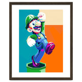 Mario Luigi Pop Art Cartoon Pop Art thumbnail