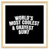 World's most coolest and okayest aunt thumbnail