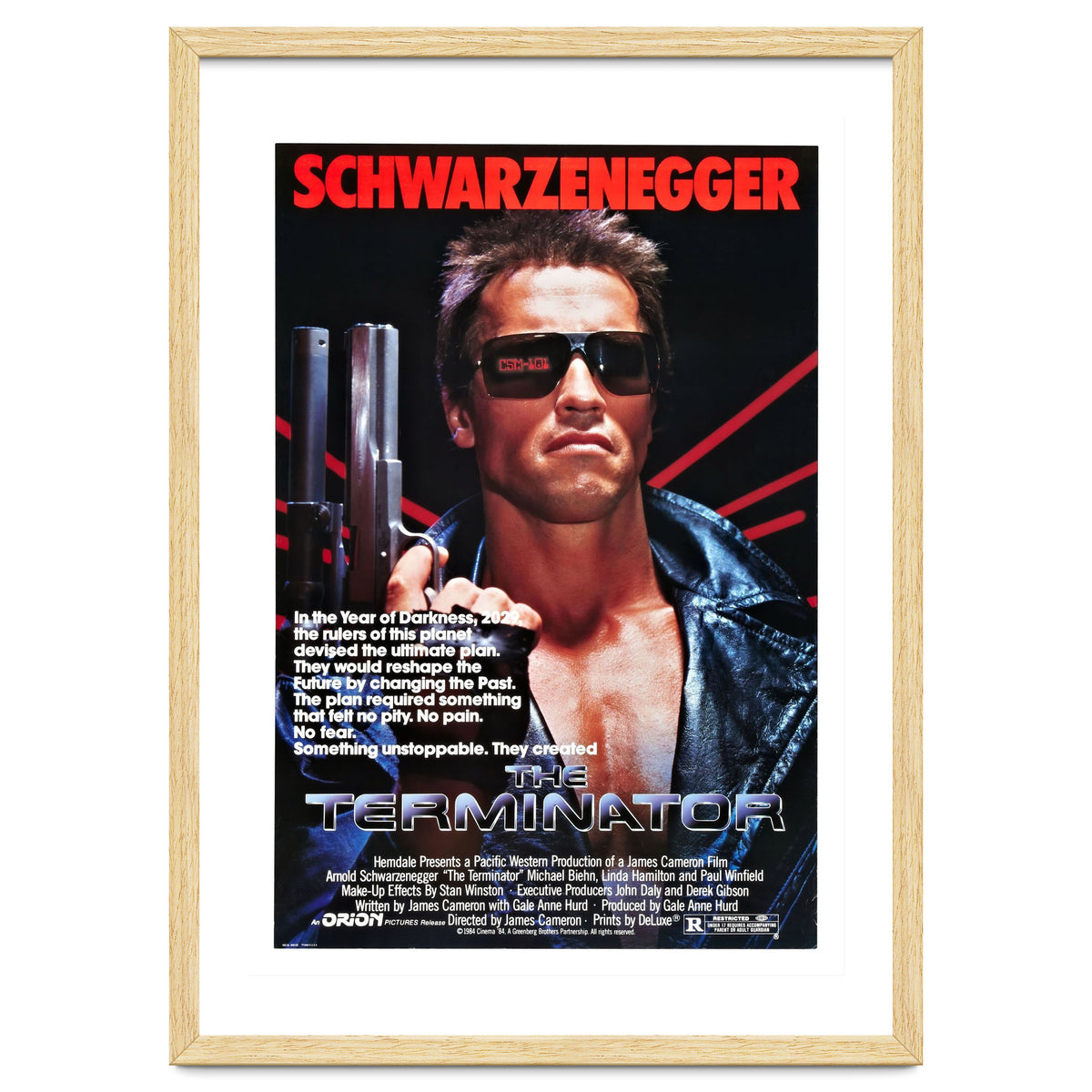 THE TERMINATOR (1984), directed by JAMES CAMERON.