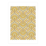 Ochre Marbled Tiles (Print Only) thumbnail