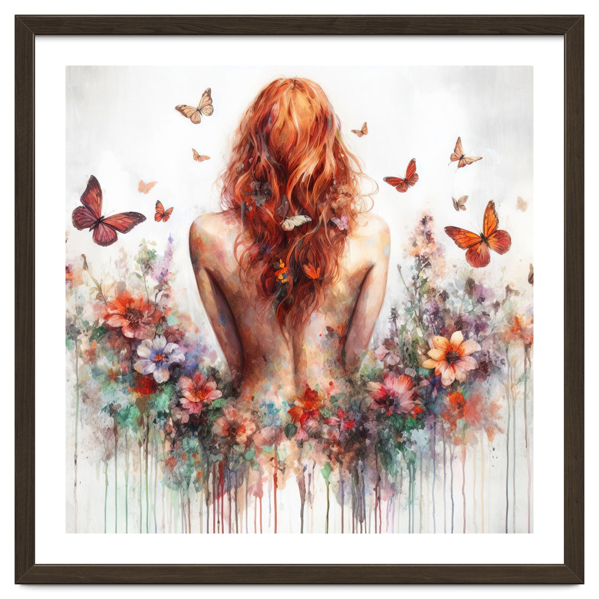 Butterfly Body In Bloom