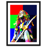 Cliff Burton Heavy Metal Bass Pop Art WPAP thumbnail