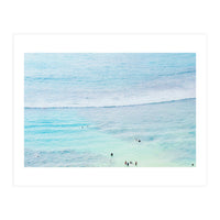 BLUE OCEAN AND CALM WAVE - Hawaii (Print Only)