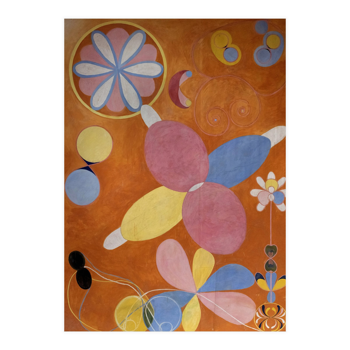 Hilma af Klint - The Ten Largest No 4 Youth Abstract Spiritual Art (Print Only)