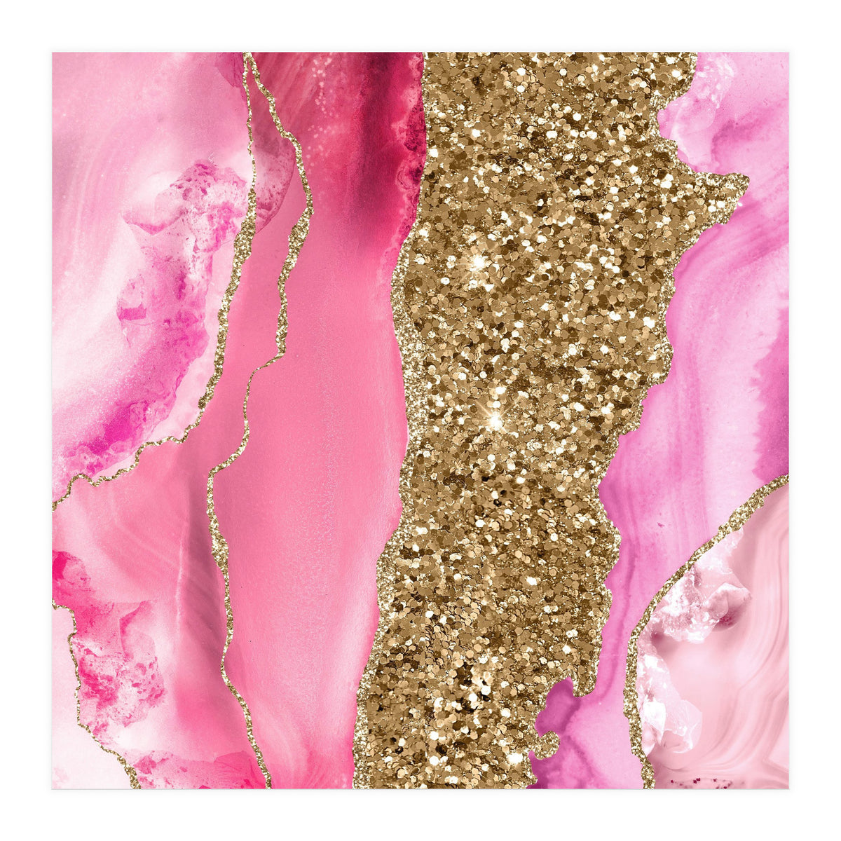 Agate Glitter Dazzle Texture 15  (Print Only)