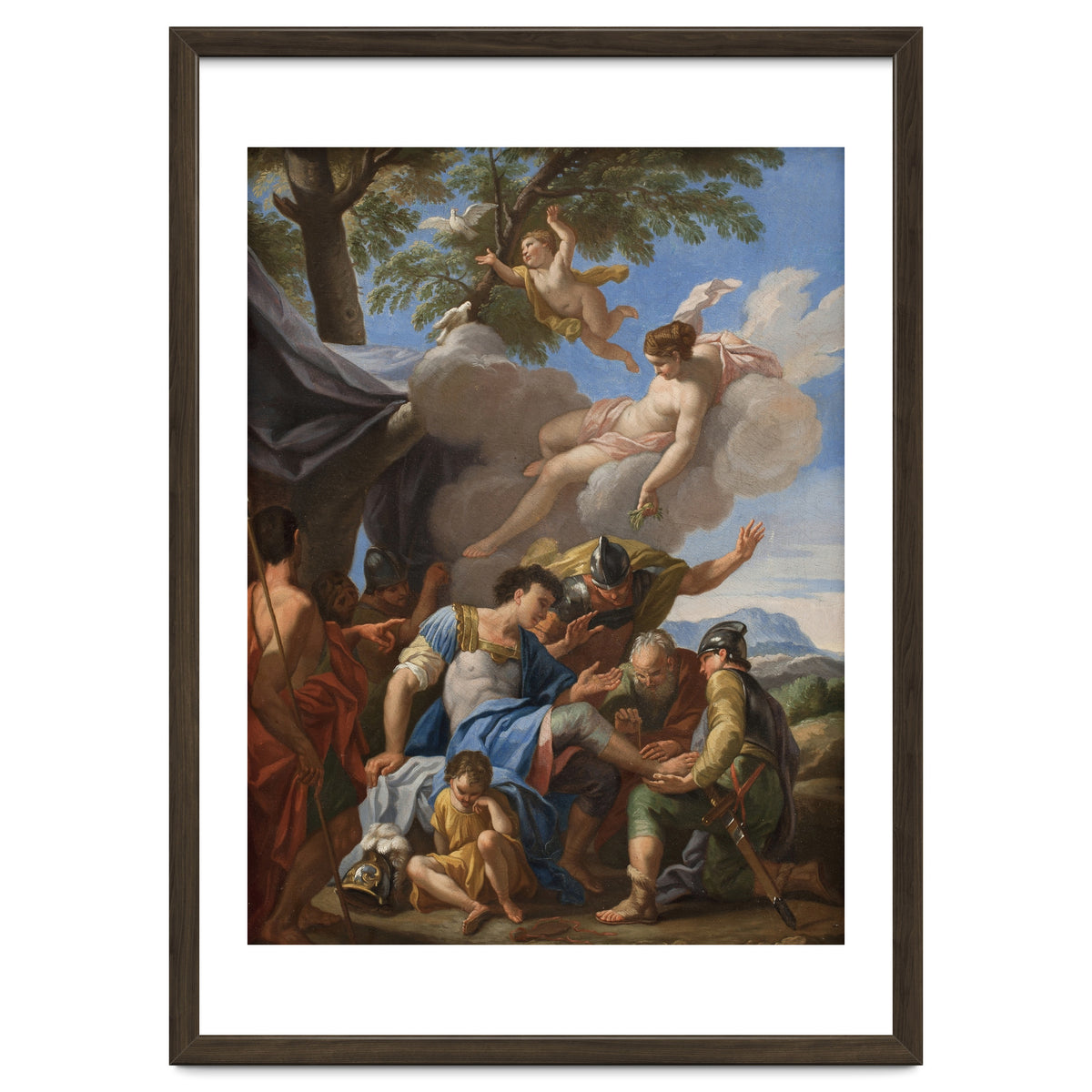 Hendrik Krock – Venus Brings Healing Herbs to the Wounded Aeneas