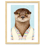 Otter Portrait in Jacket thumbnail