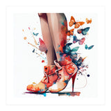 Butterfly Heels Splash (Print Only) thumbnail