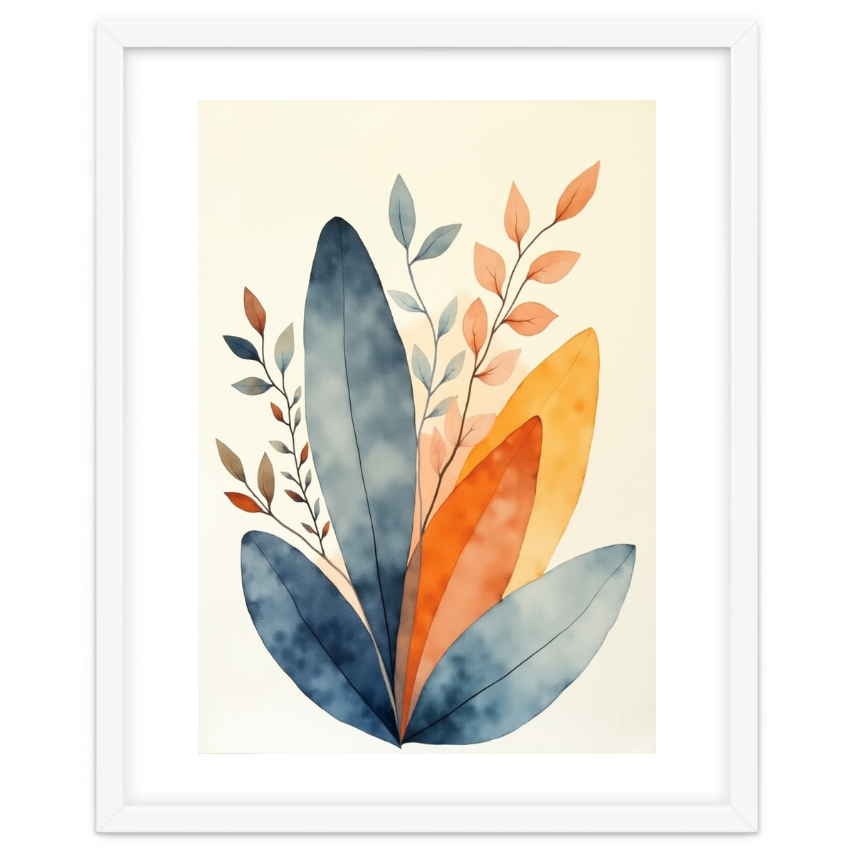 Modern Contemporary Art Flower