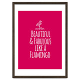 Beautiful and fabulous like a flamingo thumbnail