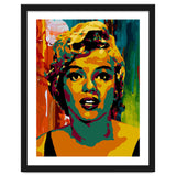 Marilyn Monroe Colorful abstract 3 thumbnail