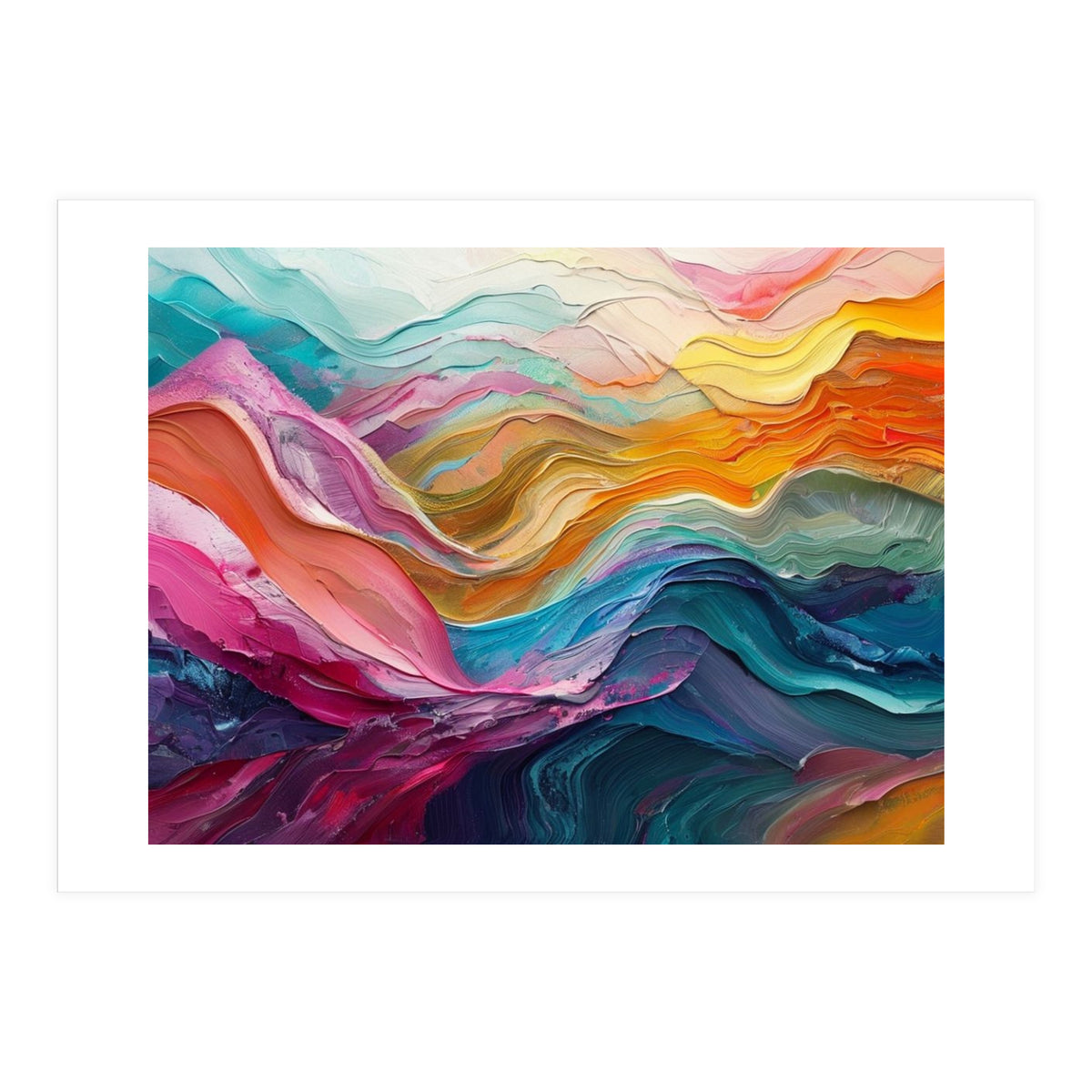 Textures of the Great Dividing Range (Print Only)