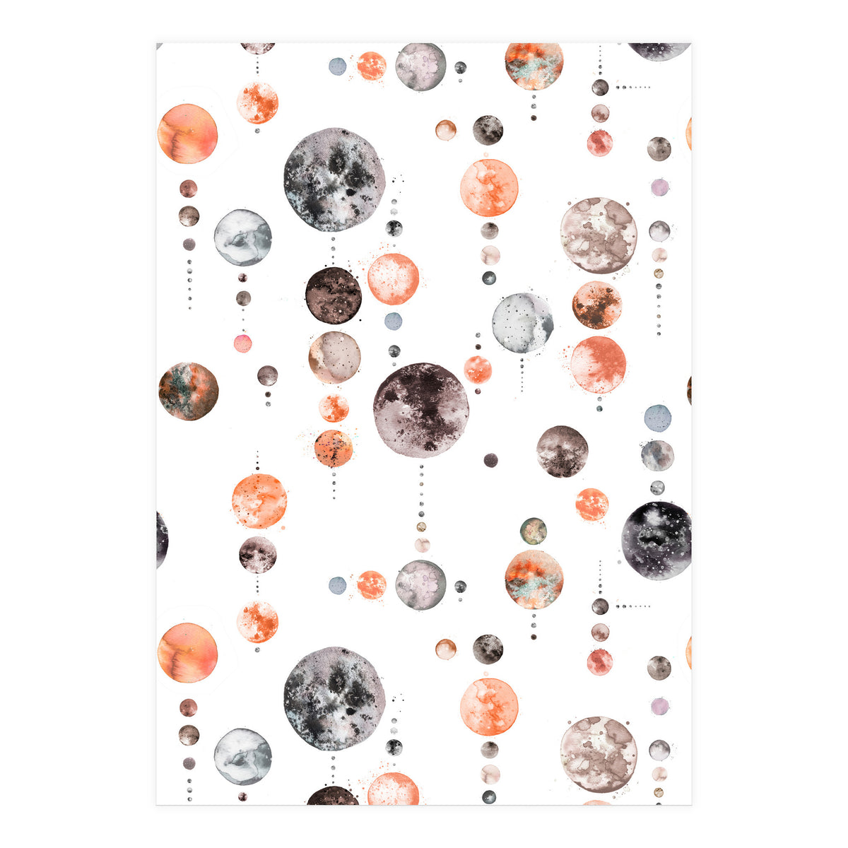 Space Full Moons (Print Only)