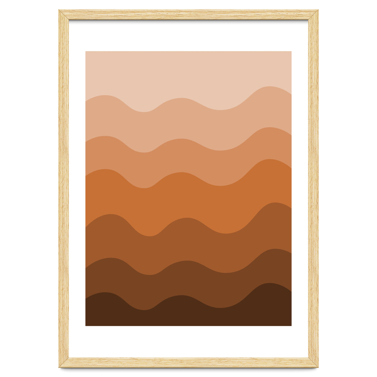 Brown gradient design