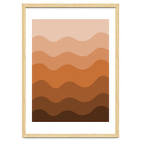 Brown gradient design