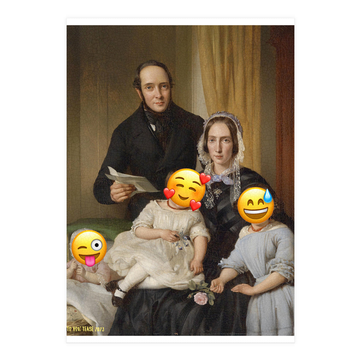 Emoji painting 3 (Print Only)