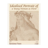 Idealised Portrait Of A Young Woman As Flora – Bartolomeo Veneto (1520) (Print Only) thumbnail
