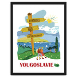 Hiking on Adriatic Coast, Yugoslavia thumbnail