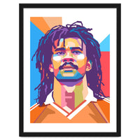 Ruud Gullit pop art portrait